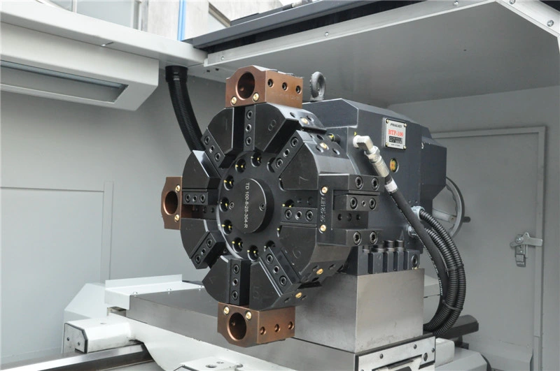 Große Bohrung und Hochpräzisions-Flachbett-CNC-Drehmaschine (CK6166/1500)