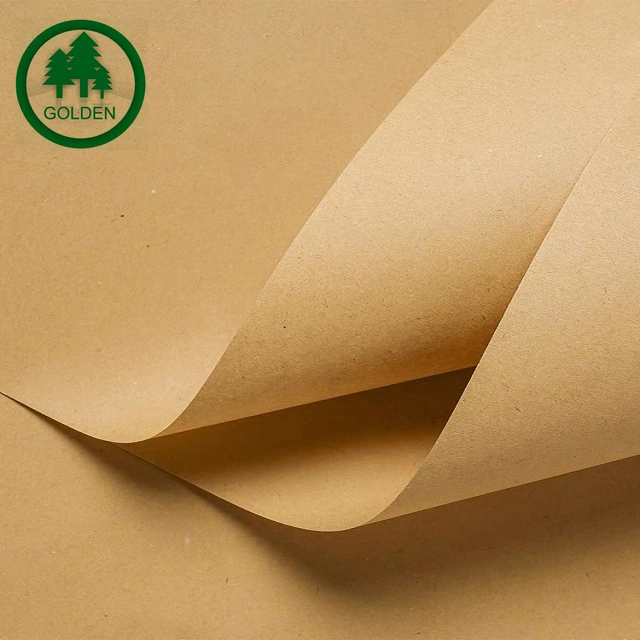 Fabricantes Ventas directas de material de etiquetas de rollo de papel Kraft