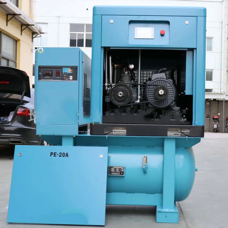 Permanent Magnetic Rotary Screw Air Compressors with Inverter