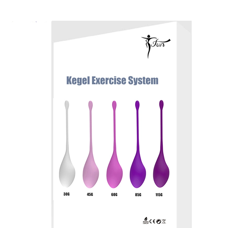 Silicone Kegel Exercise Weights Pelvic Muscle Vagina Kegel Ball 5 Weights Set Kegel Ball