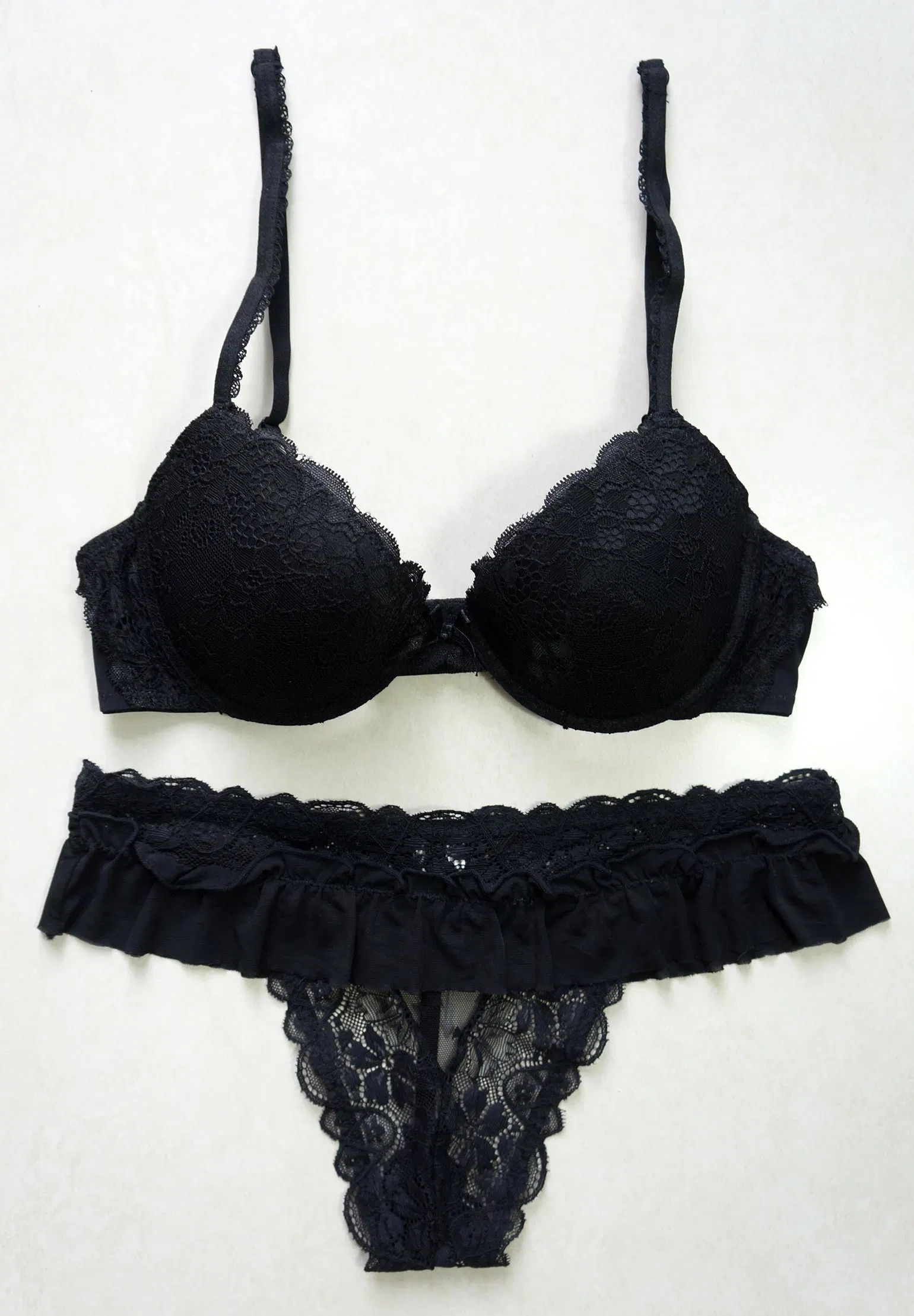 Sexy Bra con el tanga para damas ropa interior Conjunto