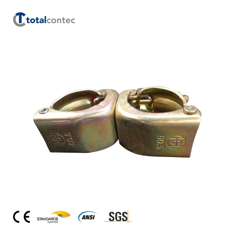 Factory Directly Forged/Pressed Swivel Fixed Double Clamps Fittings Couplers for Tubes and Fittings