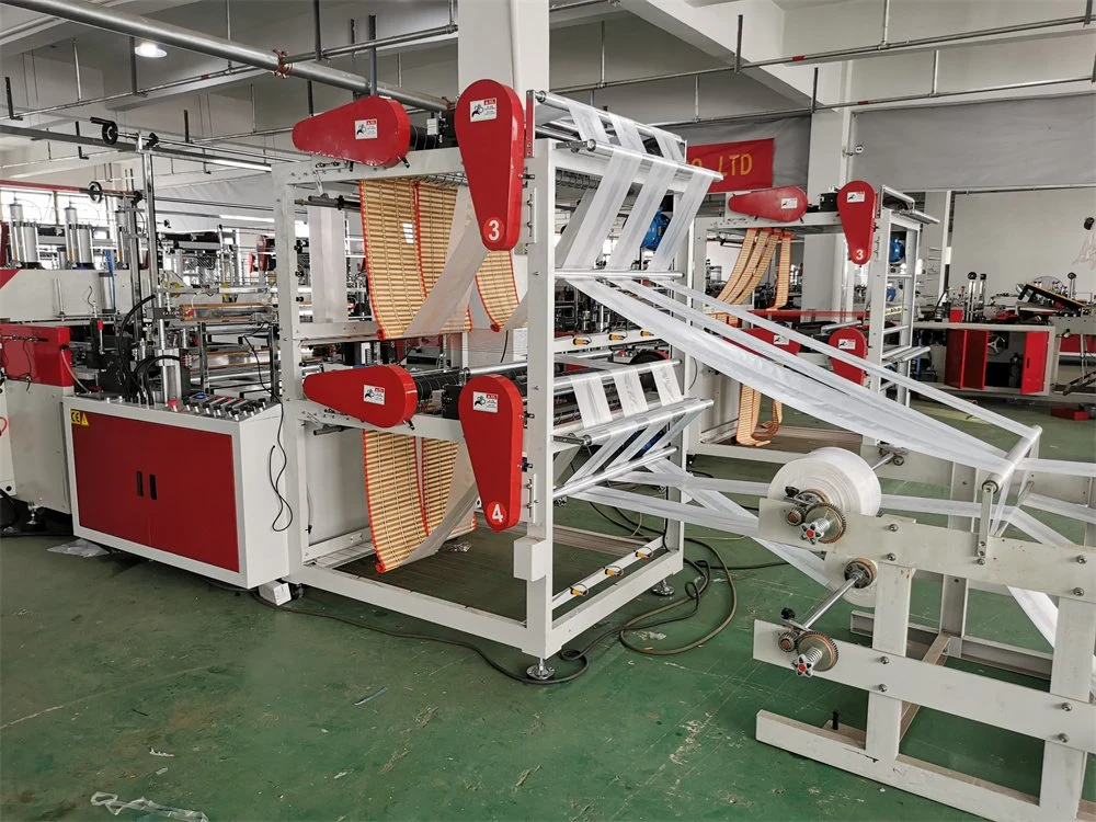 6 Line Biodegradable Bag Cutting and Sealing Machine