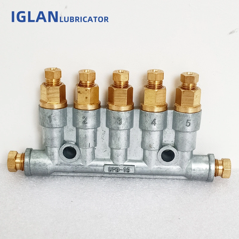 Iglan Electric Gear Pump Parts Single Pressurization Thin Oil Fitting Distribution Valve