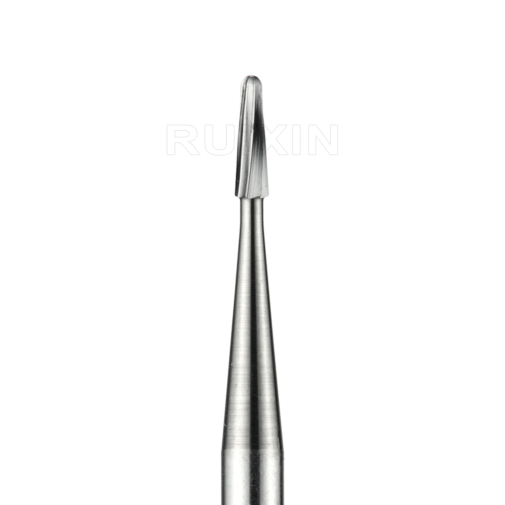 Fabricantes de productos de grabado médico HP Shank Technician Use Round End Conicidad fisura Carbide Burr ISO HP-1171 194/012