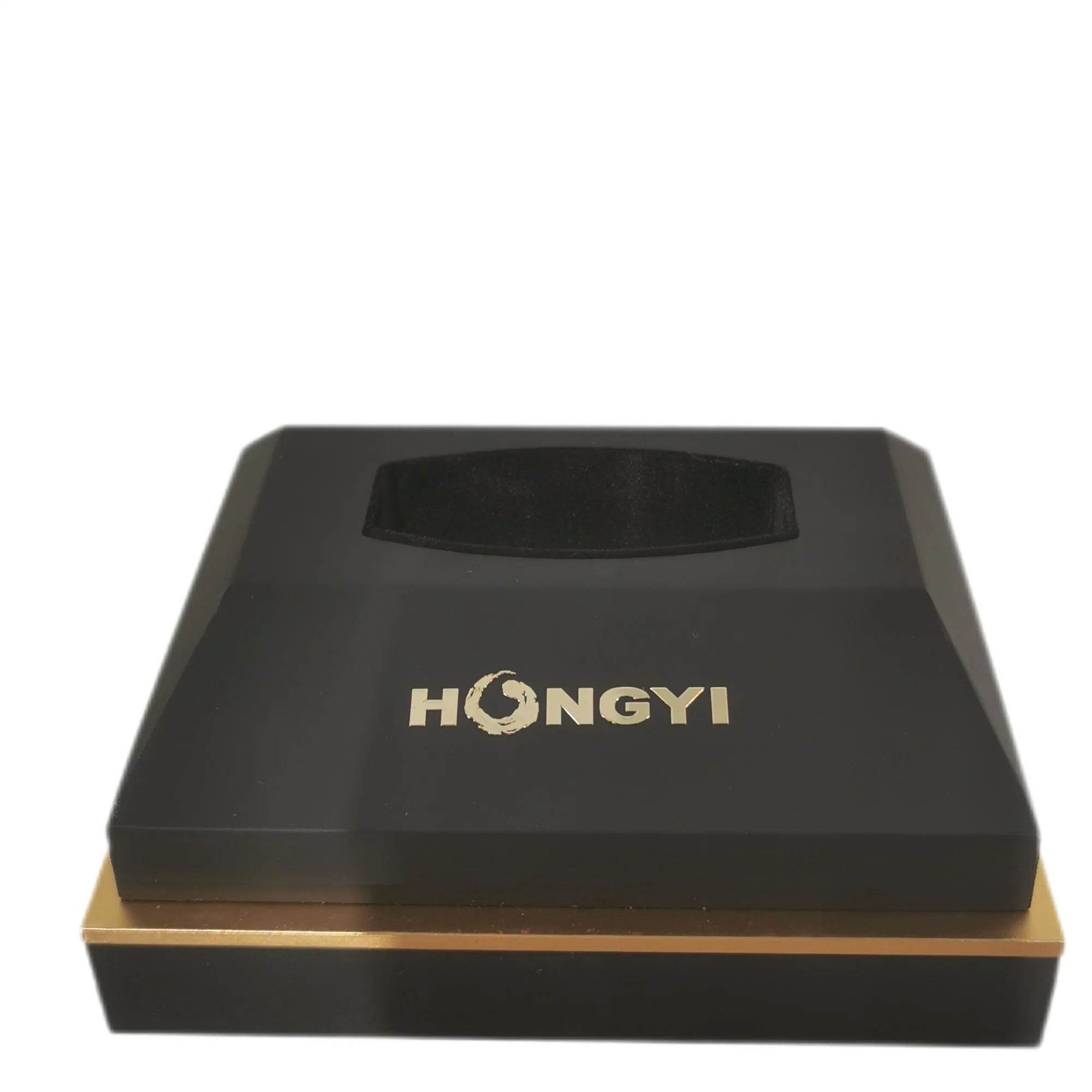 Hongyi Elegant Girl Gift Jewelry Display Case Smart Jewelry Box with Lock Customized China MDF Essential Oil