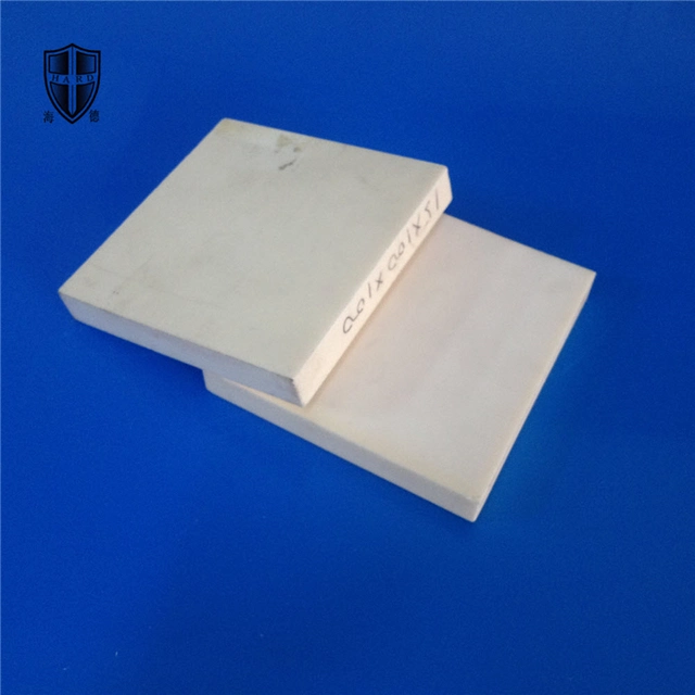 1600c Resistant Alumina Ceramic Raw Material Sheet Plate Blank