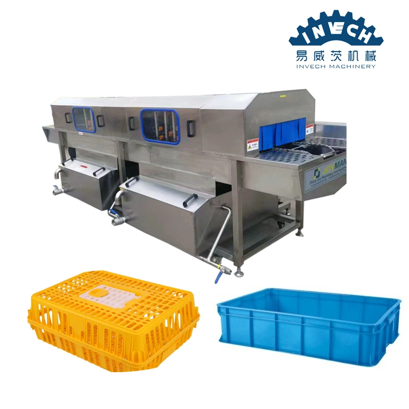 Food Crates Washer Plastic Basket Cleaning Machine