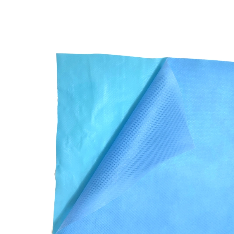 Spp Laminated Medical Non Woven Fabric for Disposable Surgical Drape & Bed Sheet