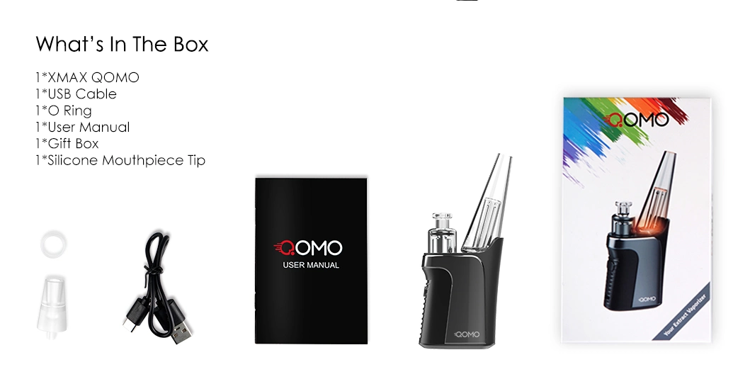 Topgreen Xmax Qomo DAB Rig concentrarse y cera de los vapores de Vaporizador máx.