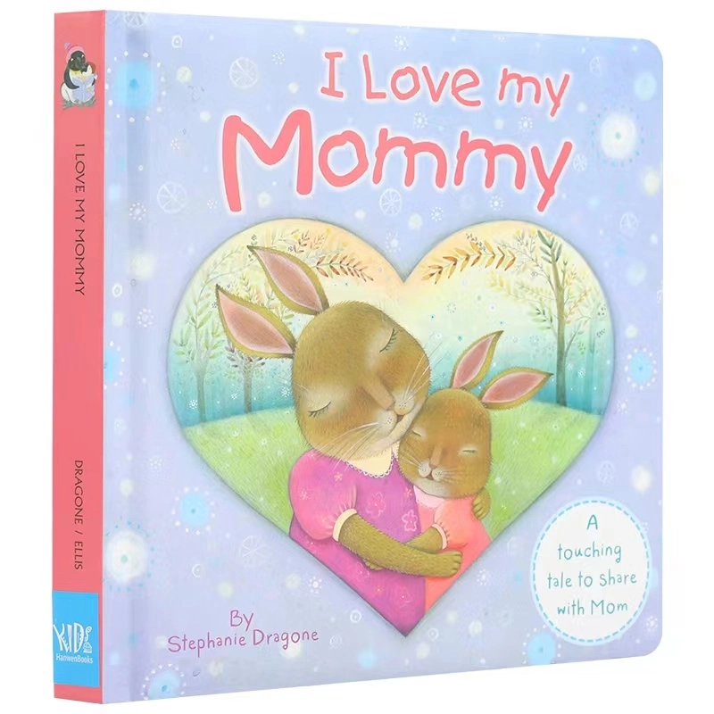 L'anglais Hardcover enfants LIVRE AUDIO L' Histoire Livre d'images : J'aime ma maman