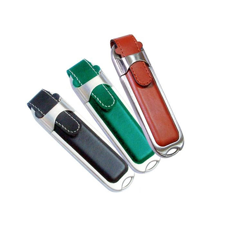 Leather Factory Direct Sale with Plenty of Memory USB Flash Drive