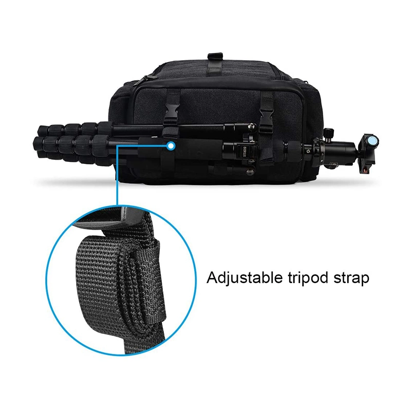 Factory Waterproof Multifunction Shockproof Simple Bag Camera Bag Backpack for DSLR and Laptop Camcorders