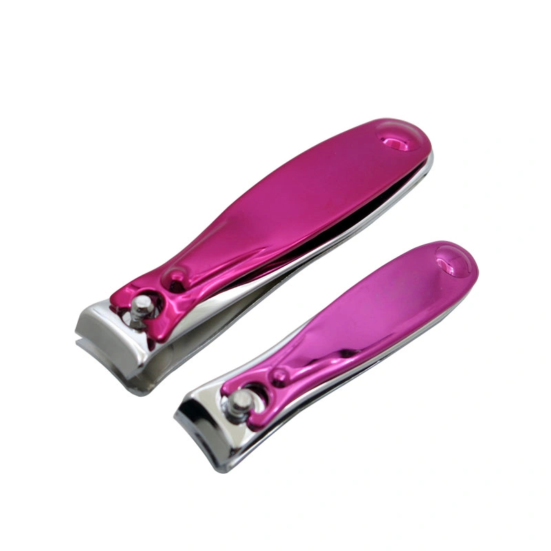 Korea Design Nail Beauty Products Care Nail Clippers with Colorful Grip for Manicure Set Tools