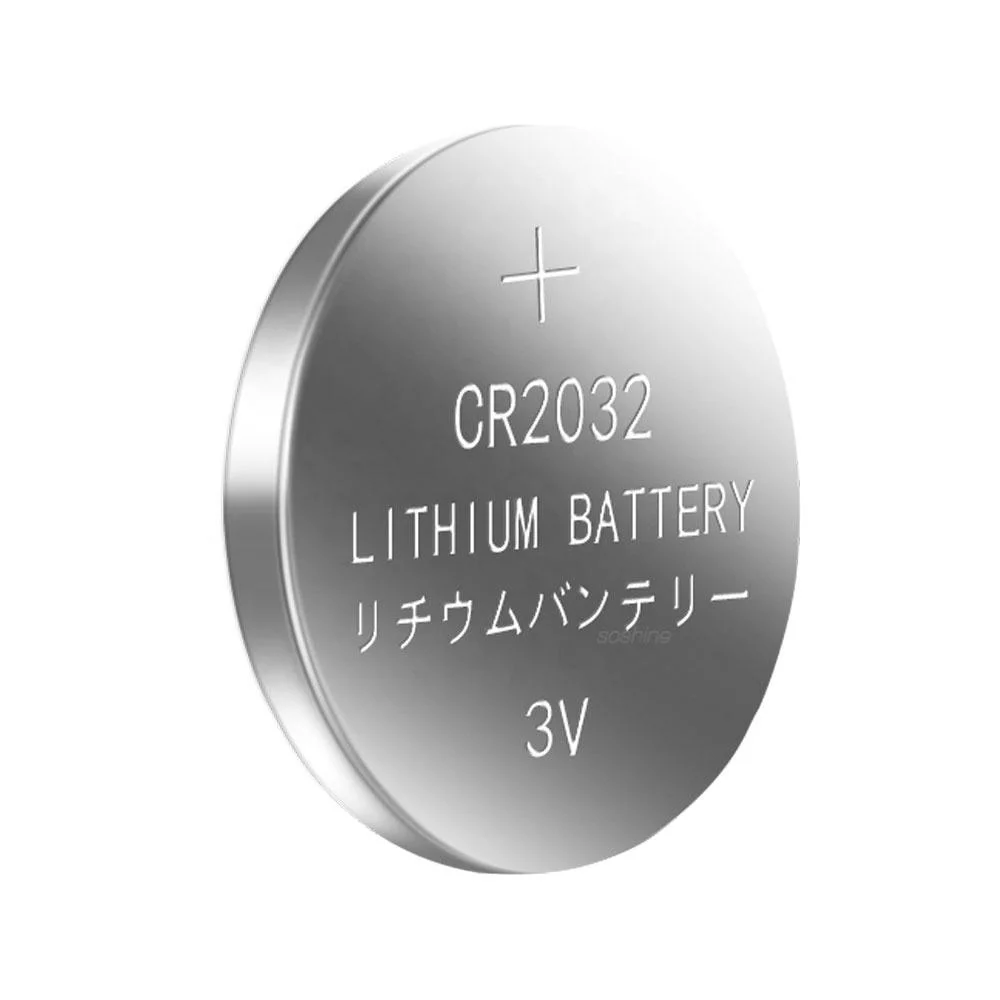 بطارية ليثيوم قابلة لإعادة الشحن ذات البطارية عالية الجودة CR2032 بقدرة 3 فولت مع بطارية ساعة إلكترونية