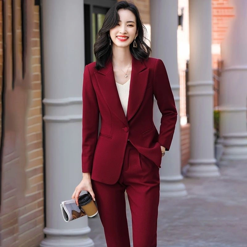 Women's Formal Office Business Work Jacket Skirt Suit Set