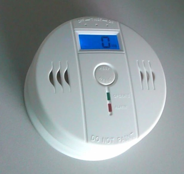 Battery Powered Wholesale/Supplier Carbon Monoxide Co Detector with LCD Display