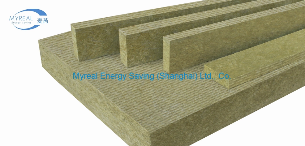 100kg/M3 Density Mineral Rock Wool Rockwool Slabs