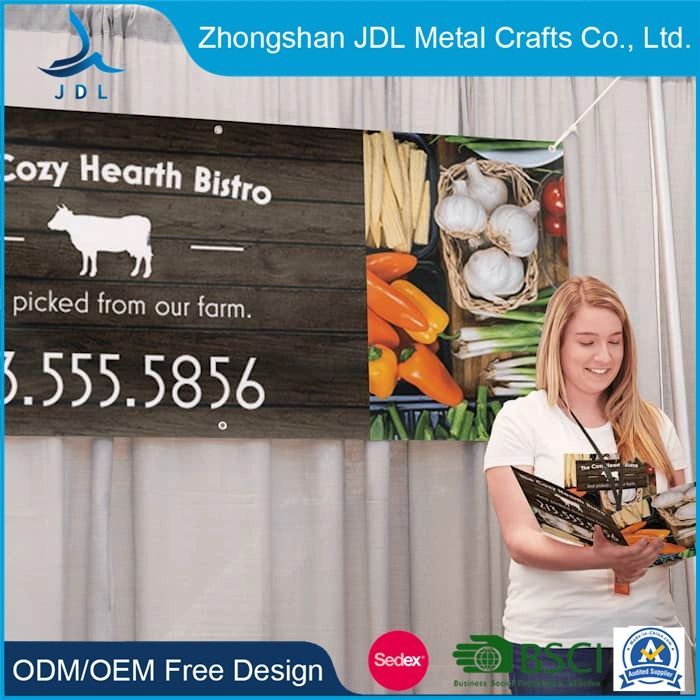 Custom Large Format Decorative National Display Banner Customized Polyester Car