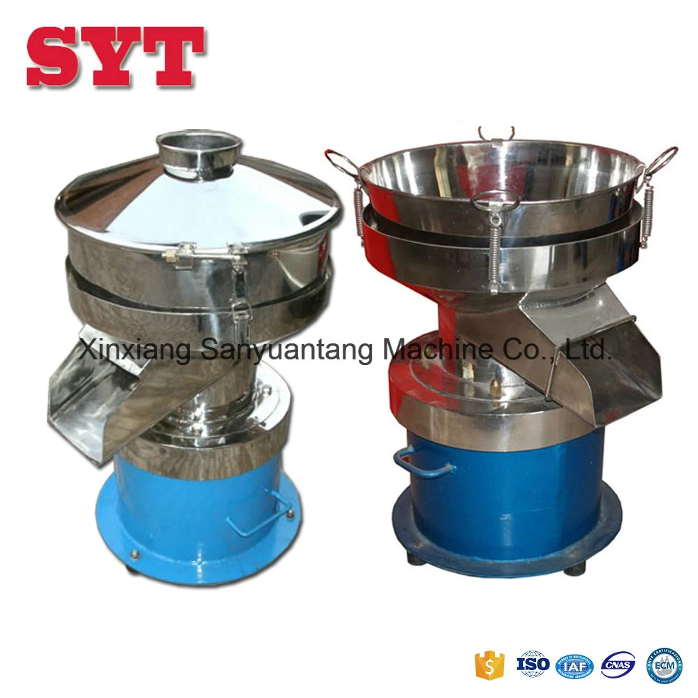 Separator Filter Milk Vibrating Screen Drinking Sieving Machine