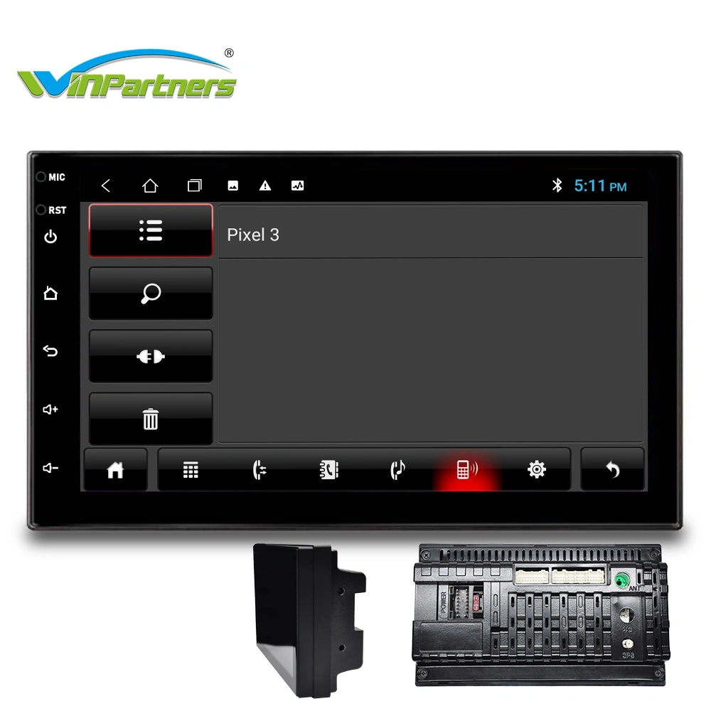 1DIN/2DIN 7inch Android 10.0 HD 1080P Full Touch Screen Car Stereo Car Radio Player with GPS Bluetooth WiFi Function