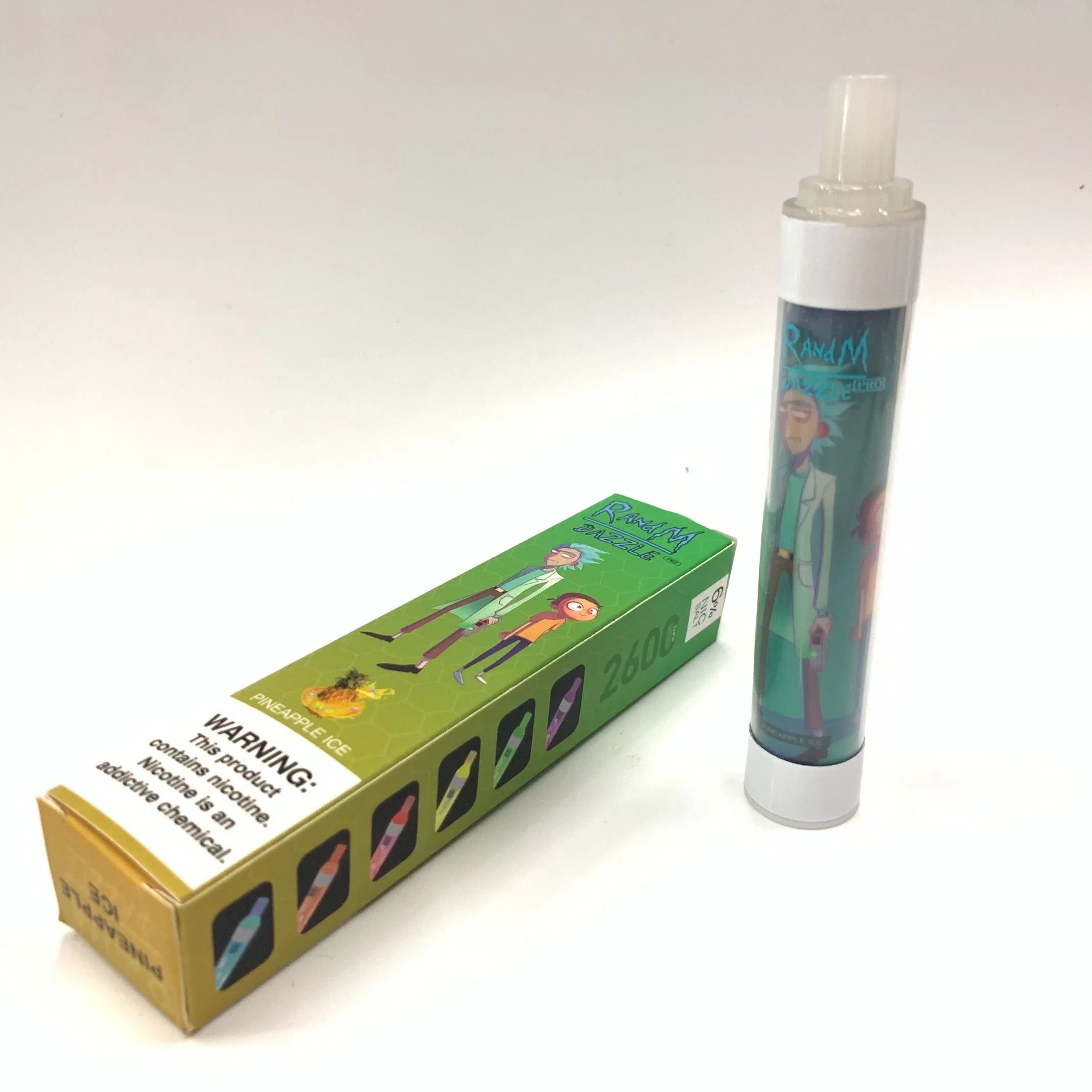 2021 Wholesale/Supplier Disposable 1100mAh 6 ml fruit Flavor Liquid Top Qualité tabagisme cigarette électronique