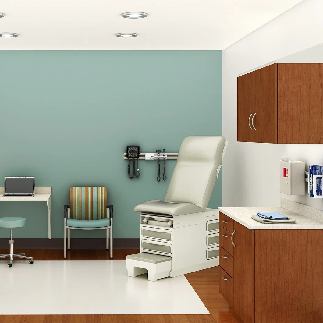 Suministros médicos Muebles de oficina solución moderna Oficina médica rústica Sala de espera Hospital necesidades de mobiliario