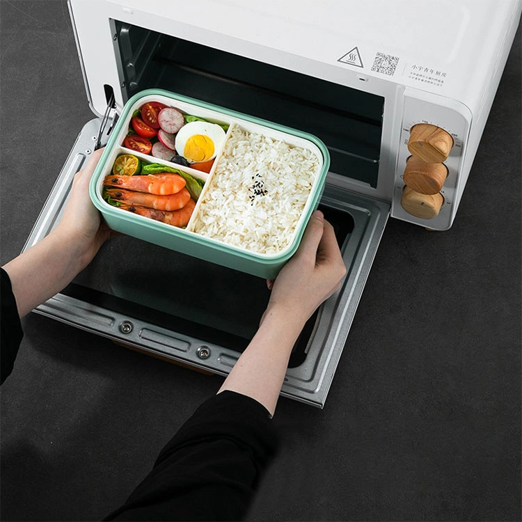 Küchengeräte PP mit Besteck kann wiederverwendbar Kunststoff Mittagessen Box Bento