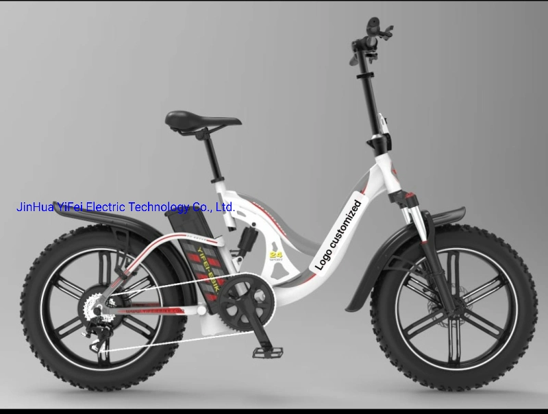 Usine de vélos électriques en Chine Vélo électrique 20" VTT pour femme Moteur sans balais Vélo électrique tout-terrain hors route