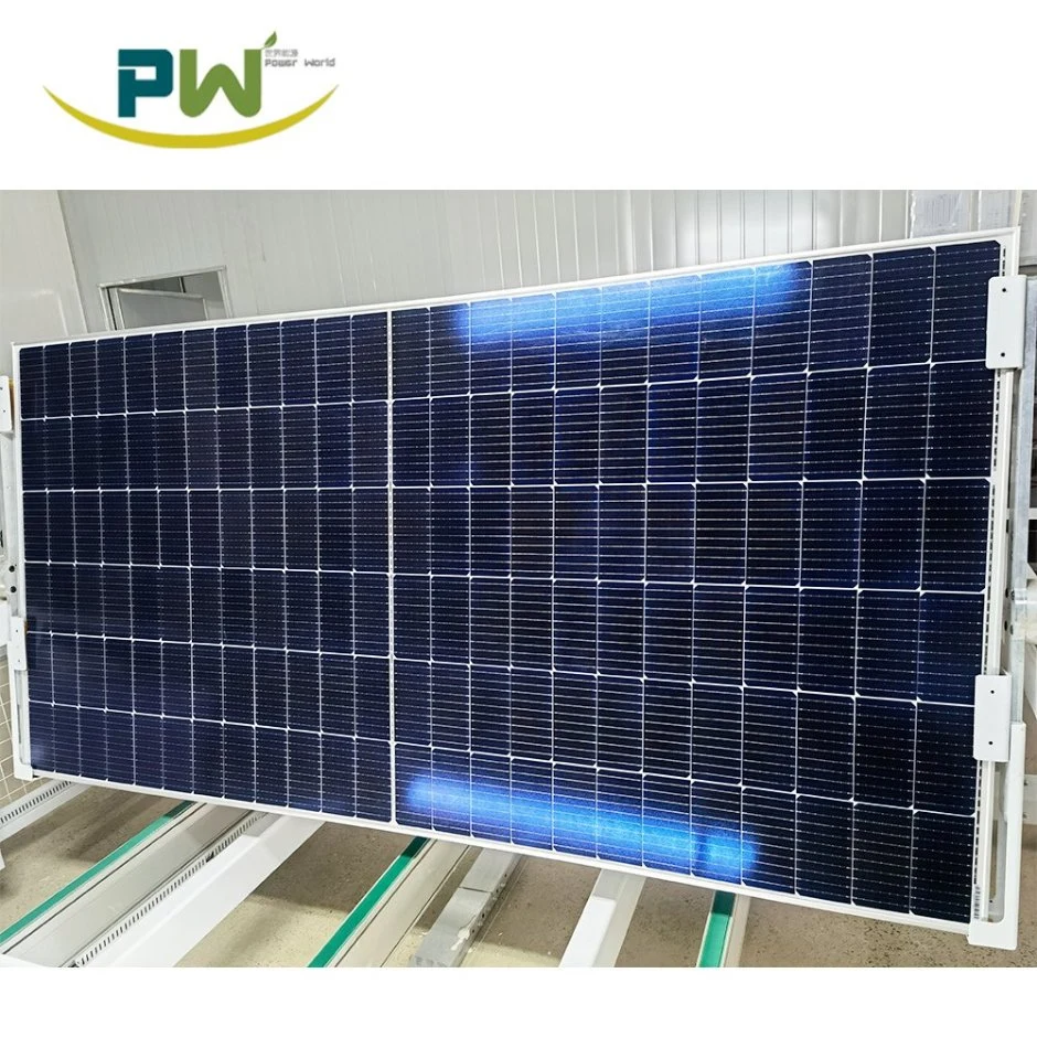 Panel solar de la PERC mono 470W 465W 460W 455W 450W 445W 440W Precio del módulo PV de medio corte