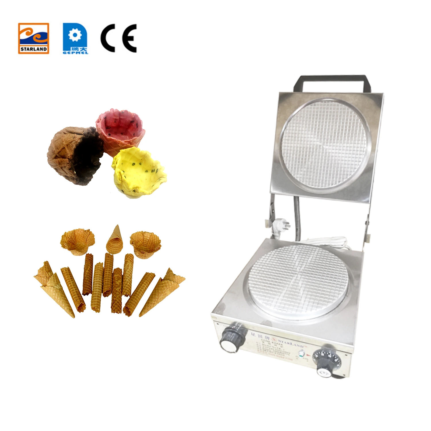 Small Cone Baker, Stainless Steel, Material Aluminum Alloy Baking Template.