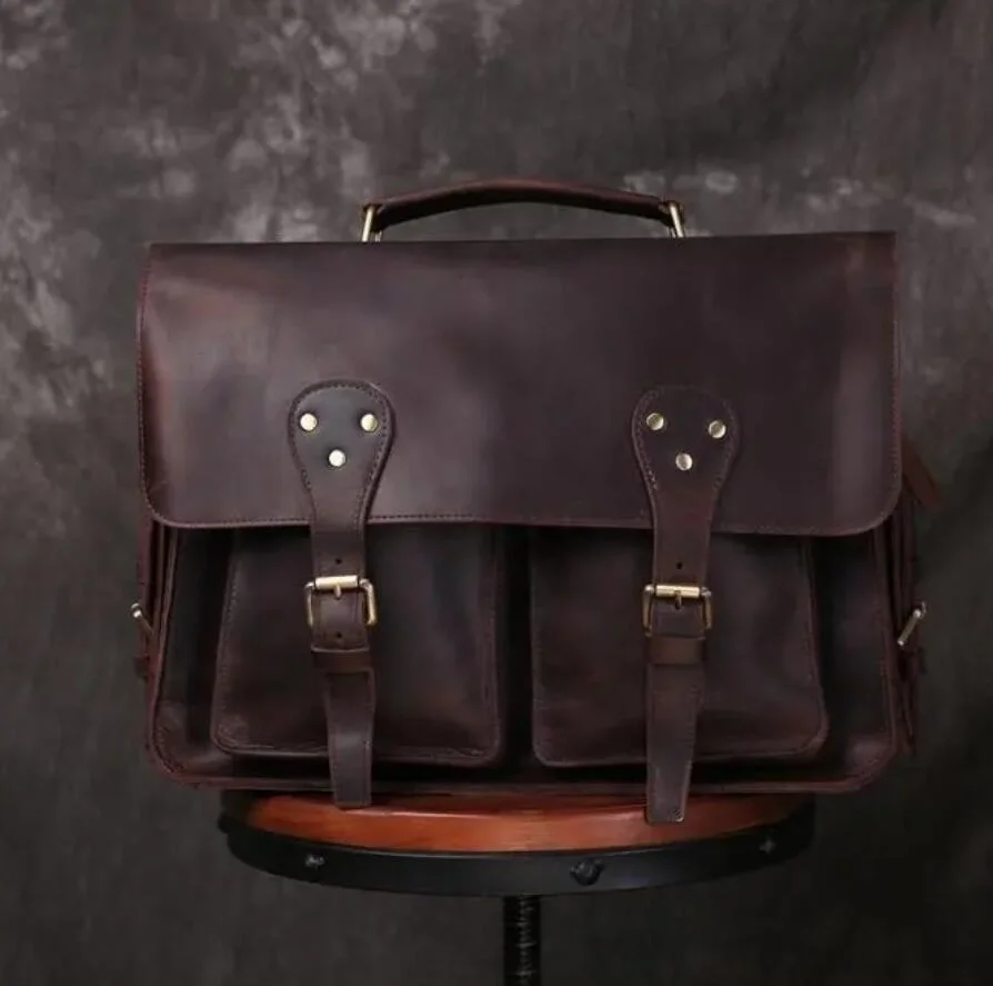 Hot Selling Leather Computer Bag