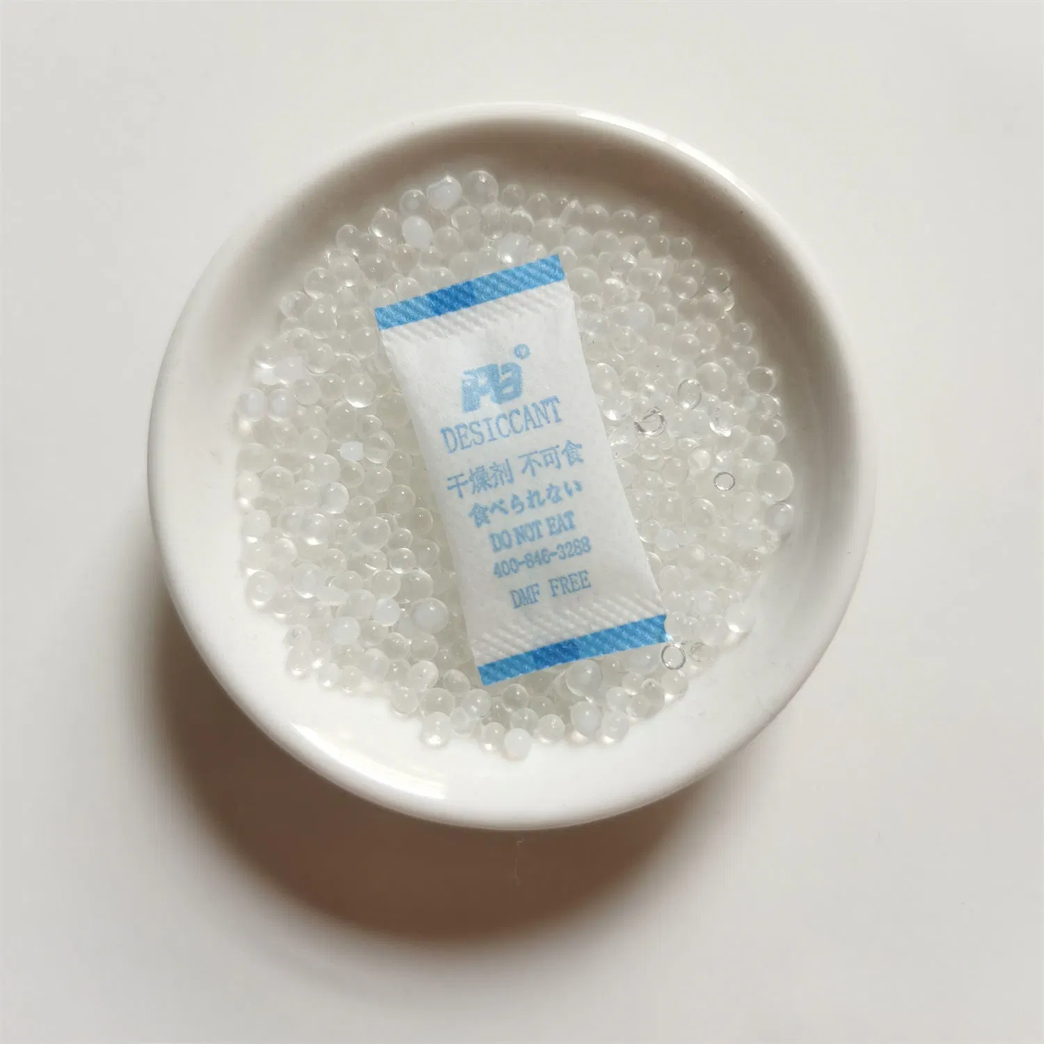 0.5g/1g White Silica Gel Desiccant in Tyvek for Rapid Test/Pregnancy Kits Storage