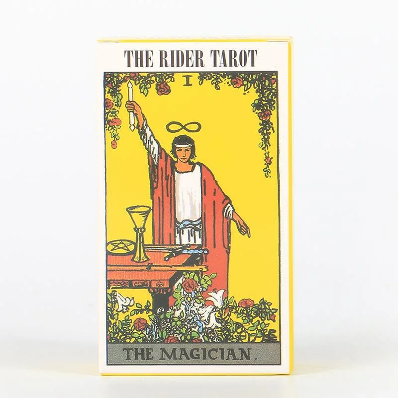 Custom Printing Wholesale/Supplier Deck 7X12cm 78 Cards Original Tarot Cards with Guidebook