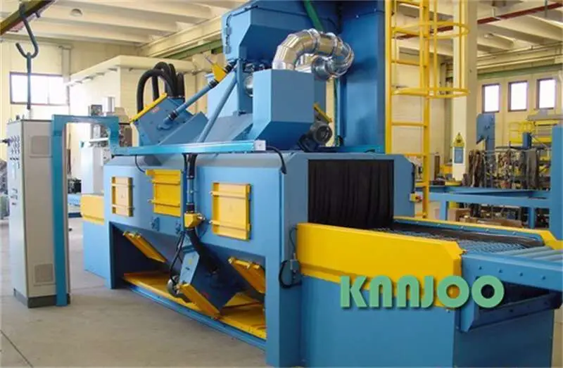 Mesh Belt Type Industrial Metal Parts Blast Cleaning Machine