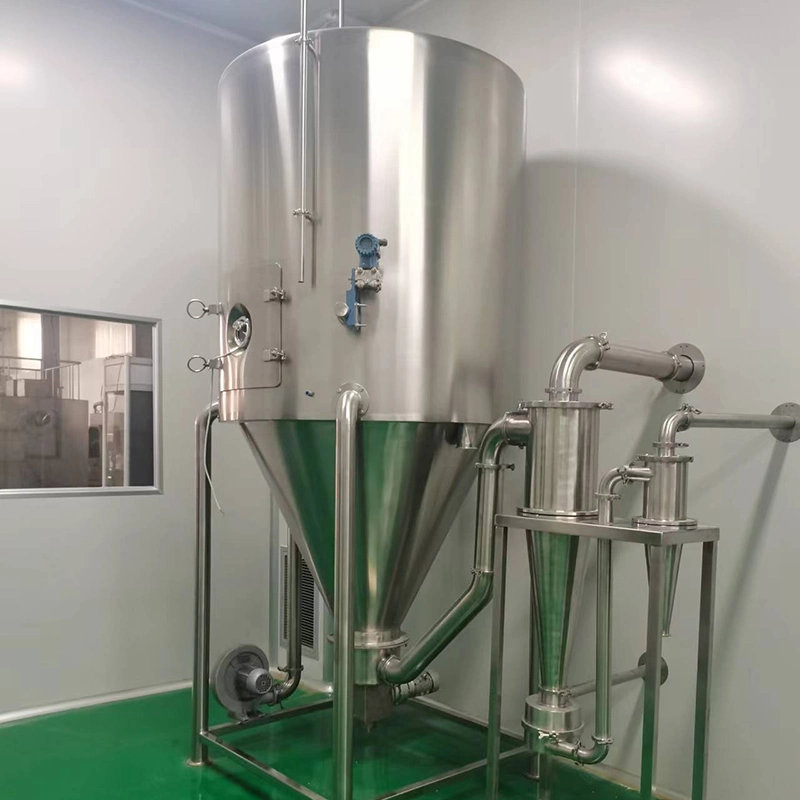 Industriales de alta eficiencia de pulverización de leche en polvo centrífugo de pelo seco// de la máquina de pelo para blanco huevo para la industria de productos alimenticios