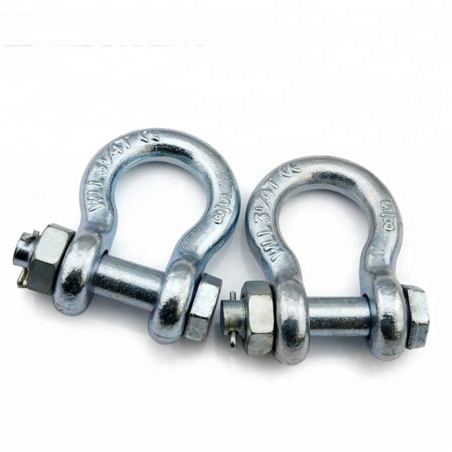 G2130 Quenched and Tempered 55t Anchor Bow Shackle