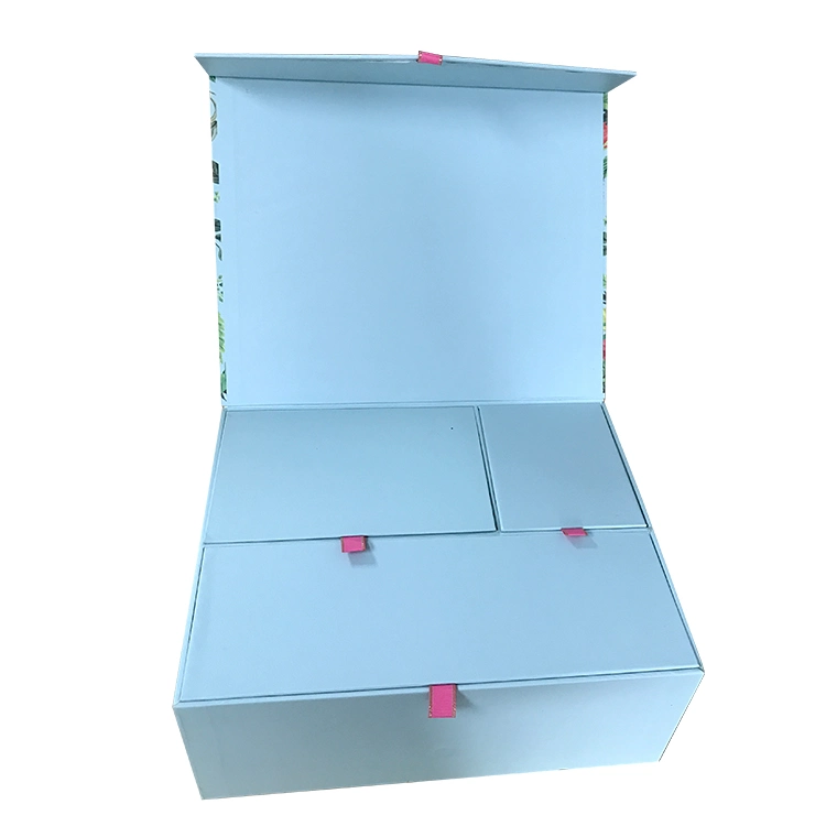 Livre de fantaisie Flip case Personnalisée Emballage cadeau avec fermeture magnétique