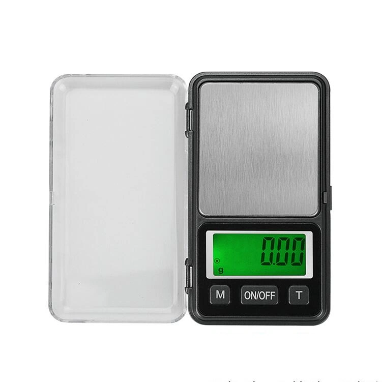 Mini 0.01g 100* 500* 0.01g gramme Échelle numérique de poche portable pour l'or (BRS-PS01)