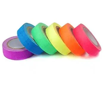 Music Festival UV Fluorescent Cotton Tape Black Light to Enhance The Atmosphere