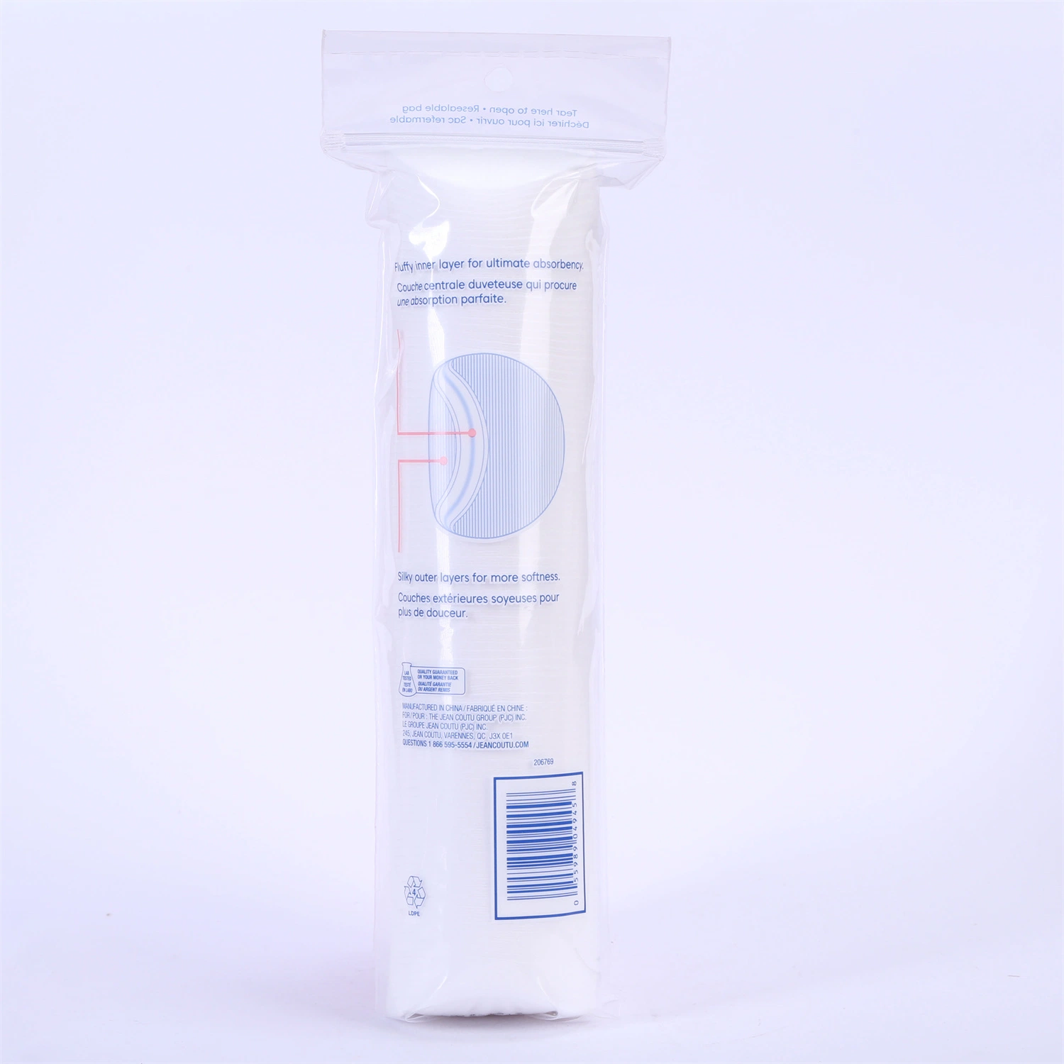 Disposable Deep Clean Makeups Cosmetic Skin Care Cotton Pads