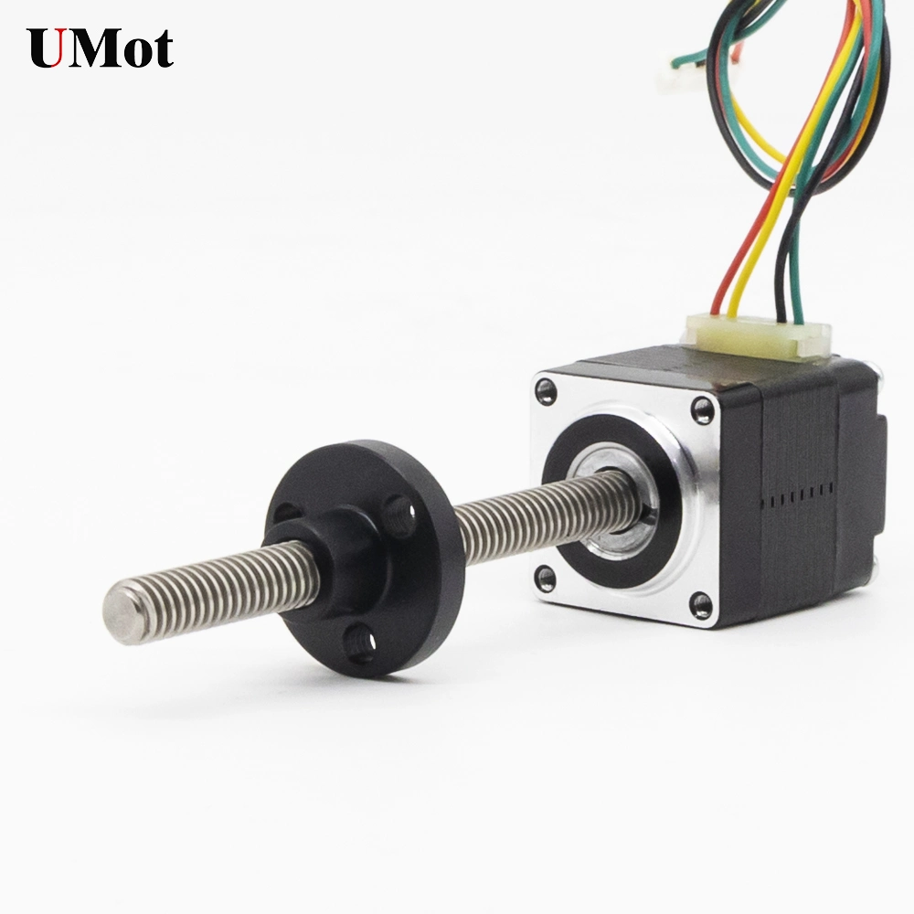 Bipolar 20mm Lead Screw 2 Phase NEMA 8 Linear Stepper Motor for Analytical Instruments