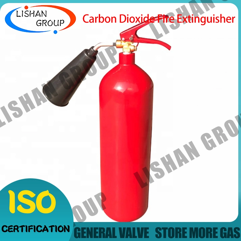 Advanced Safety 9kg Carbon Dioxide Fire Extinguisher - Enhanced Thumb-Control Valve