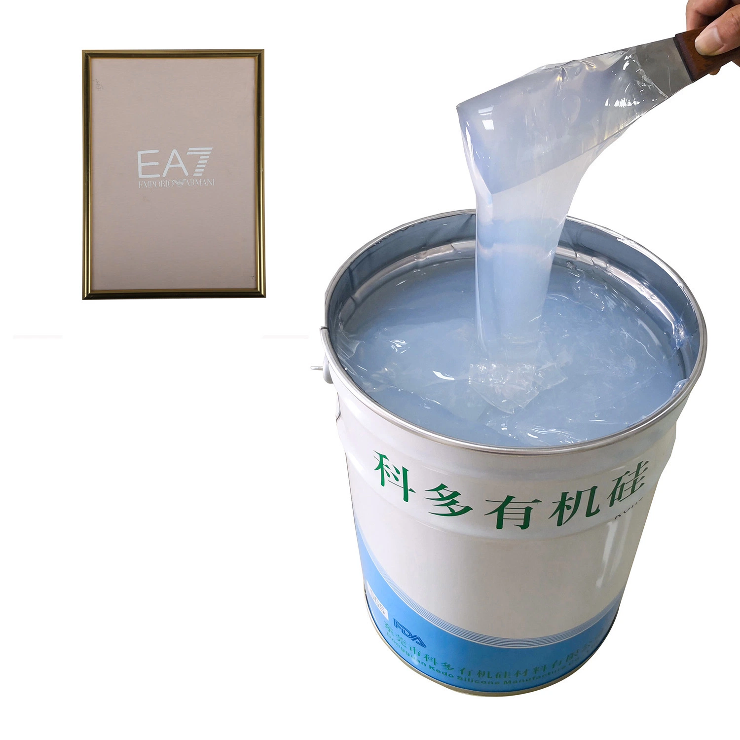 Liquid Silicone Ink for Textile Screen Printing Coating