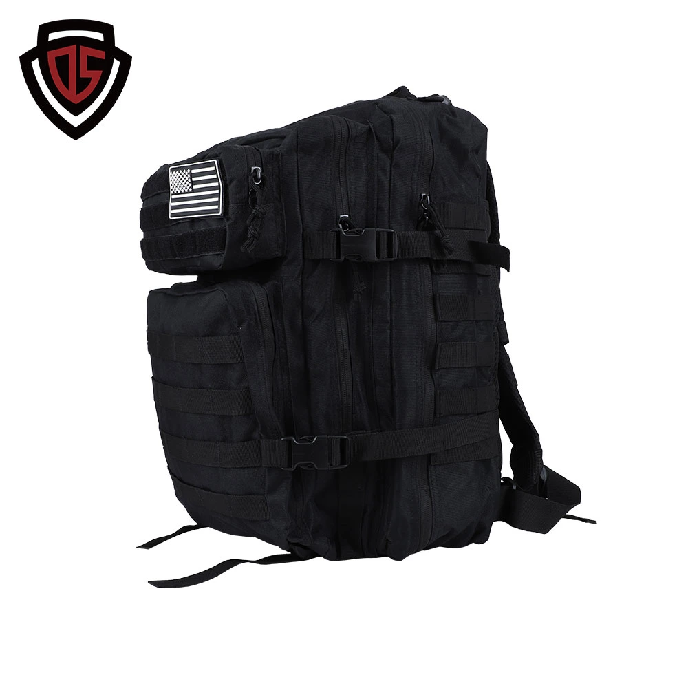 Doble Caja de Seguridad personalizada Caza al aire libre impermeable Deporte Molle Expandable mochila Mochila militar táctica