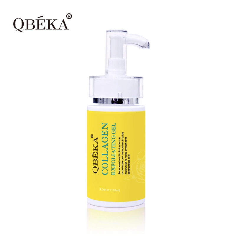 Wholesale/Supplier Best Remover Cleaner Qbeka Collagen Exfoliating Gel for Face Exfoliate Skin