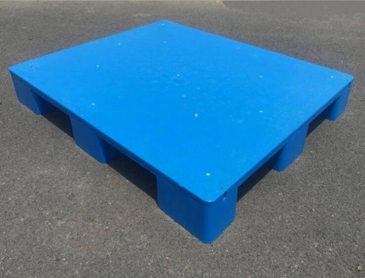 1200X1000mm High quality/High cost performance  Nine Feet Flat Top Single Face Plastic Pallet