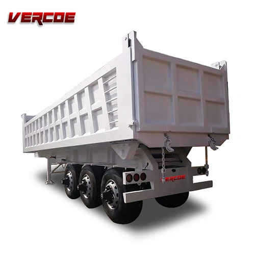 3.5t Hydraulic Tipper Car Trailers Hinge Trailer Utility Dump