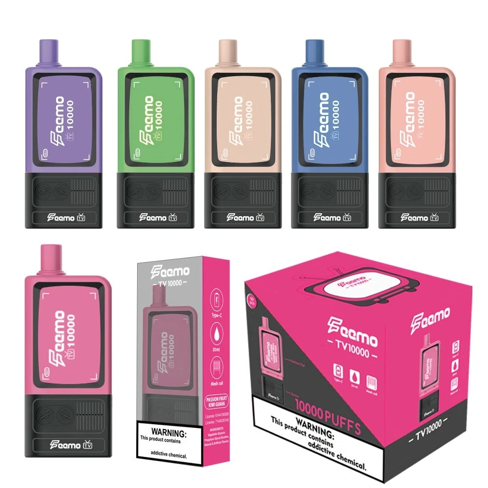 TV10000% fábrica original Feemo 100 Puff Marca personalizada /Marca OEM Dispositivo electrónico de humo de cigarrillo lápiz desechable VAPE