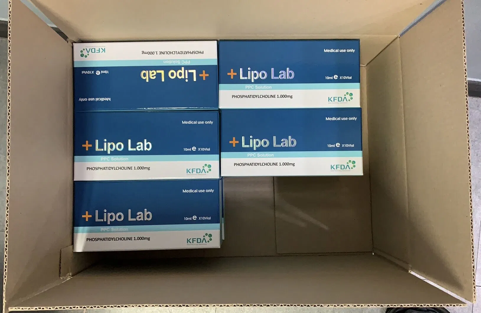 LiPo Lab 10X10 ml für Gesichts-Körper-Slimming-Injektion